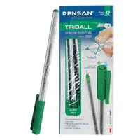 Pensan Triball 1003 Tükenmez Kalem 1.0 mm 12 Adet - Yeşil