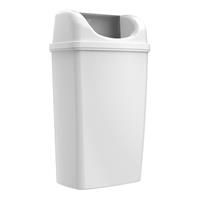 Rulopak Çöp Kovası Duvara Monte Plastik 50 L - Beyaz (603303)
