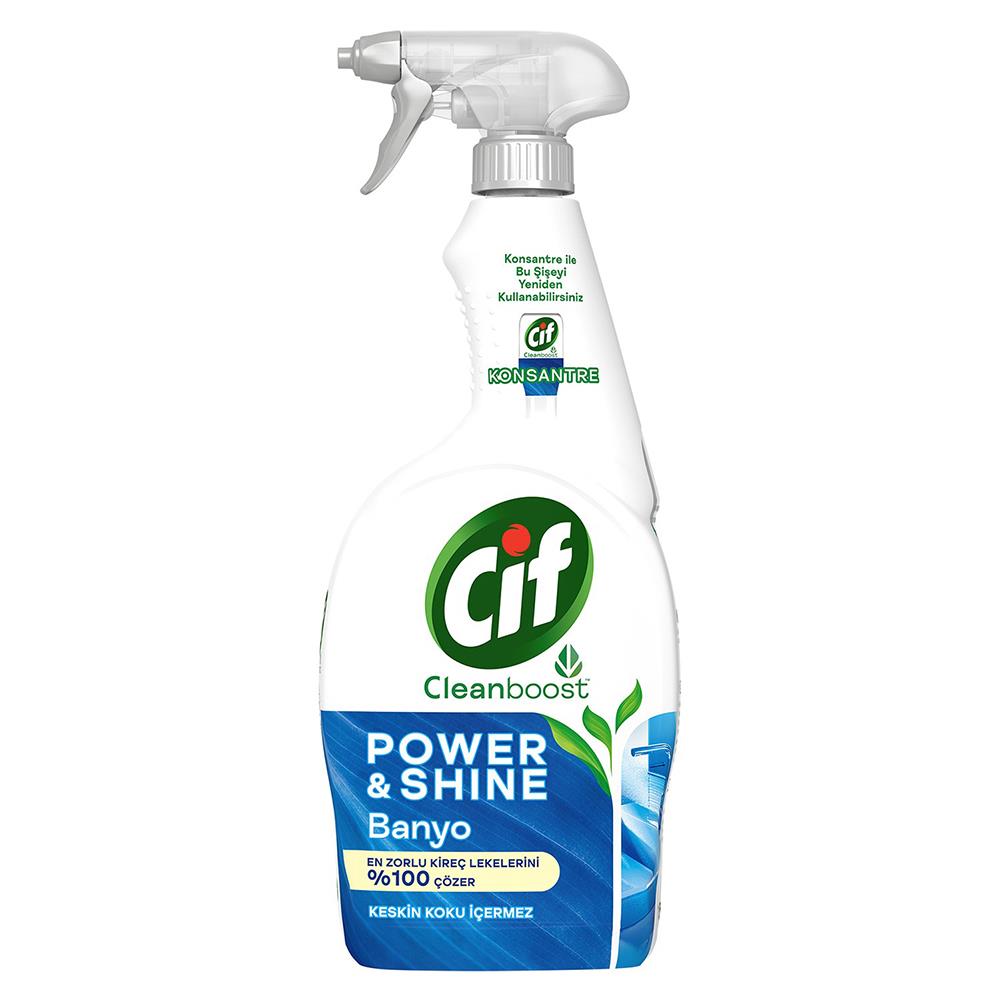 Cif Sprey Power ve Shine Banyo Temizleyici - 750 ml