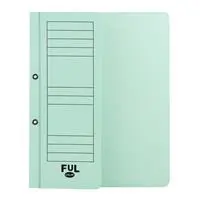 Ful Color 04754 Yarım Kapak Dosya Karton A4 50 Adet -  Yeşil