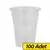 Asorty Eco Plastik Otomat Bardağı 1.1 g 7 oz 180 ml 100 Adet 