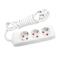 Viko Multi-Let 3 Soketli Priz Kablolu 3 m Çocuk Korumalı