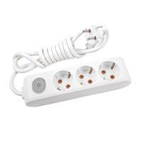 Viko Multi-Let 3 Soketli Priz Kablolu 2 m Çocuk Korumalı Anahtarlı