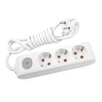 Viko Multi-Let 3 Soketli Priz Kablolu 3 m Çocuk Korumalı Anahtarlı