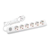 Viko Multi-Let 6 Soketli Priz Kablolu 3 m Çocuk Korumalı Anahtarlı