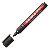 Edding 300 Koli Kalemi Yuvarlak Uçlu Permanent 10 Adet - Siyah