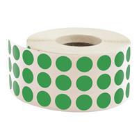 Tanex Nokta Etiket 10 mm 5.000 Adet - Yeşil