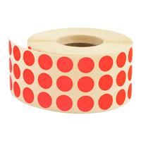 Tanex Nokta Etiket 10 mm 5.000 Adet - Turuncu