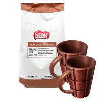 Nestle Sıcak Çikolata 1 kg Alana 2 Adet Nestle Seramik Kupa Hediye