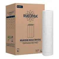 Rulopak Muayene Masa Örtüsü 50 x 50 cm - 100 Yaprak x 6 Rulo (300121)