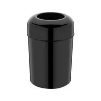 Rulopak Çöp Kovası Basket Kapak Plastik 15 L - Siyah (603252)
