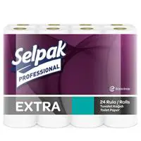 Selpak Professional Extra Tuvalet Kağıdı Çift Katlı 165 Yaprak 20.30 m - 24 Adet (7906619)