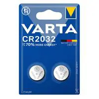  Varta CR2032 Düğme Pil 3 V 2 Adet