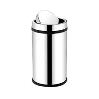 Rulopak R-1114 Paslanmaz Krom Döner Kapaklı 16 L - Krom