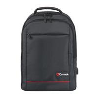 Mack Office MCC-007 17.3" Laptop Sırt Çantası USB Girişli - Siyah