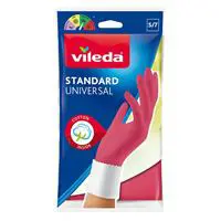  Vileda Standart Universal Temizlik Eldiveni Kırmızı - Small