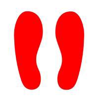 Ofix A-28-K Sosyal Mesafeyi Koruyun Uyarı Etiketi 28 x 11 cm