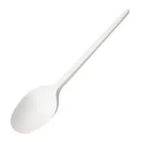 Asorty Eco Plastik Kaşık 100 Adet - Beyaz