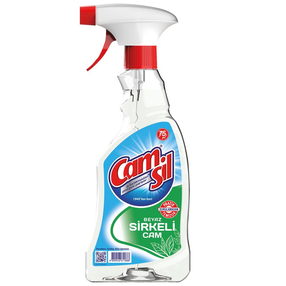 Camsil Parlat Sirkeli Cam Temizleme Spreyi 500 ml