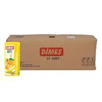 Dimes Meyve Suyu Kayısı 200 ml x 27 Adet