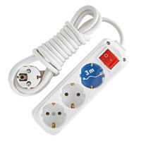 Almera 3 Soketli Priz Kablolu 3 m Anahtarlı