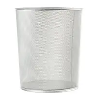 Mimaks D-3 Çöp Kovası Metal Delikli 10 L - Gri