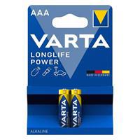 Varta Longlife Alkaline AAA İnce Kalem Pil 1.5 V 2 Adet