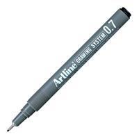 Artline 237 Drawing System Çizim Kalemi 0.7 mm - Siyah