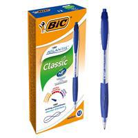 BİC Atlantis Classic Tükenmez Kalem 1.0 mm 12 Adet - Mavi
