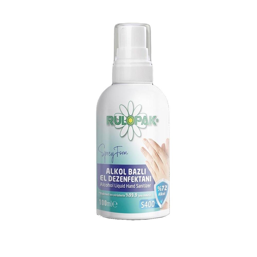 Rulopak Rulomed Alkol Bazlı El Dezenfektanı Sprey - 100 ml (800010)
