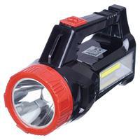 Panther PT-7757S COB LED USB Şarjlı Solar El Feneri - Siyah