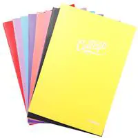 Çınar 75002 College Dikişli Defter A5 60 Yaprak Kareli Plastik Kapak - Karışık Renk