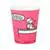 Ofix Karton Bardak Özel Baskılı 7 oz 180 ml 50 Adet - Fuşya