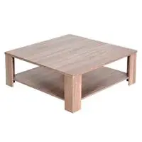 Adore SHP-590-LL-1 New Line Kare Orta Sehpa 90 x 35 x 90 cm - Latte