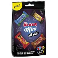 Ülker İkramlık Mini All Star Karma Paket Bisküvi / Gofret / Bar Çeşitleri