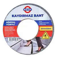 Boss Tape Zemin Kaydırmazlık Bandı 25 mm x 25 m - Siyah