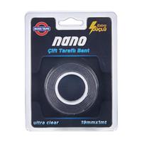 Boss Tape Nano Çift Taraflı Montaj Bandı 19 mm x 1 m