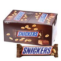 Snickers Çikolata Bar 50 g x 24 Adet