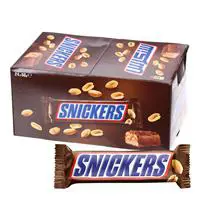 Snickers Çikolata Bar 50 g x 24 Adet