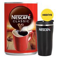 Nescafe Classic Kahve Teneke 1 kg Aana Nescafe Termos Bardak Hediye