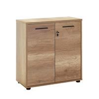 Adore NKT-522-TT-1 Newyork 2 Katlı Kilitli 2 Kapaklı Kitaplık 76 x 75 x 34 cm - Tori