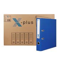 X-Plus Plastik Klasör Dar 25 Adet - Mavi