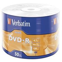 Verbatim 69733 DVD-R 16x 4.7 GB Shrink - 50 Adet