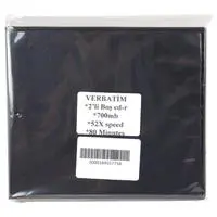 Verbatim 69735 CD-R 52x 700 MB - 2 Adet