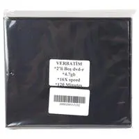 Verbatim 69733 DVD-R 16x 4.7 GB  - 2 Adet