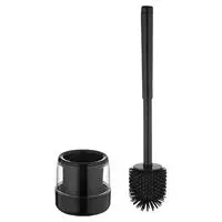 Rulopak Yuvarlak Elite Silikon Tuvalet Fırçası - Siyah (603504)