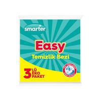 Smarter Easy Temizlik Bezi 34 x 35 cm 3 Adet - Sarı