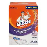 Mr Muscle Klozet Temizleyici Jel Blok Lavanta 36 g