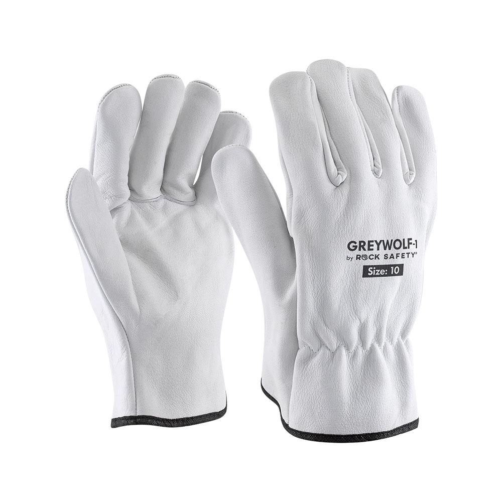 Rock Safety Greywolf Sürücü İş Eldiveni Deri Gri - XL / No.10