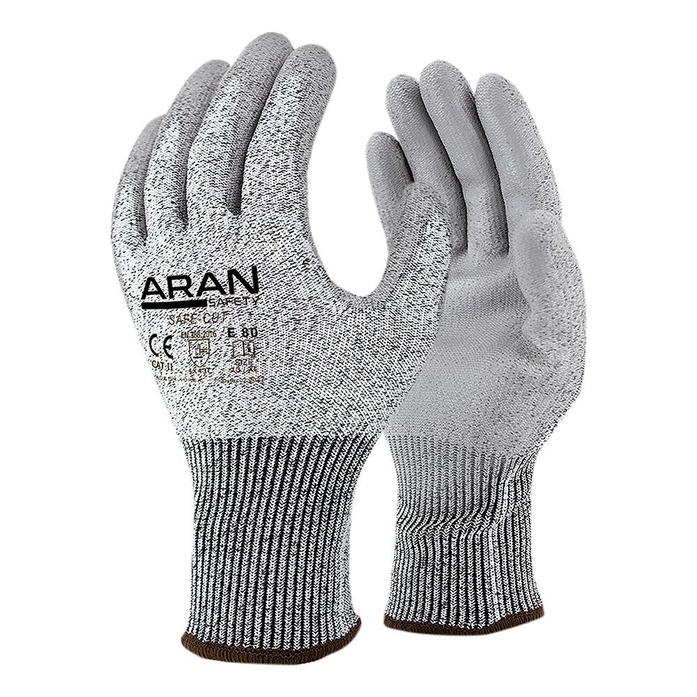 Aran Safety E80 Kesilme Dirençli İş Eldiveni Gri - Large / No.9 - 1..